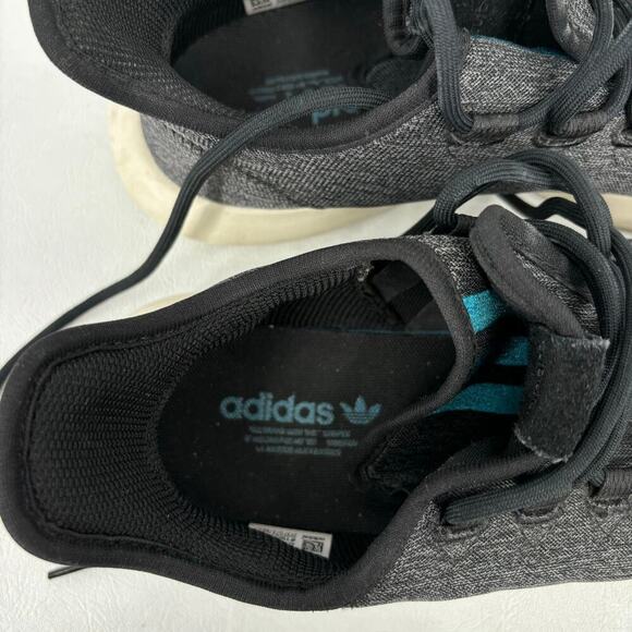 Adidas Women's Tubular Ortholite Running Shoes Sock Sneakers Black Size 8 - Picture 4 of 9